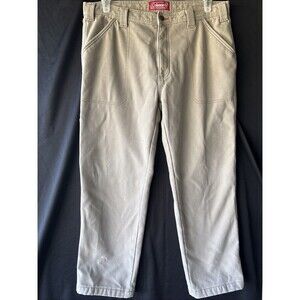 NWOT Coleman Pants Khaki Men’s 36x30 Multi Pockets Warming Liner